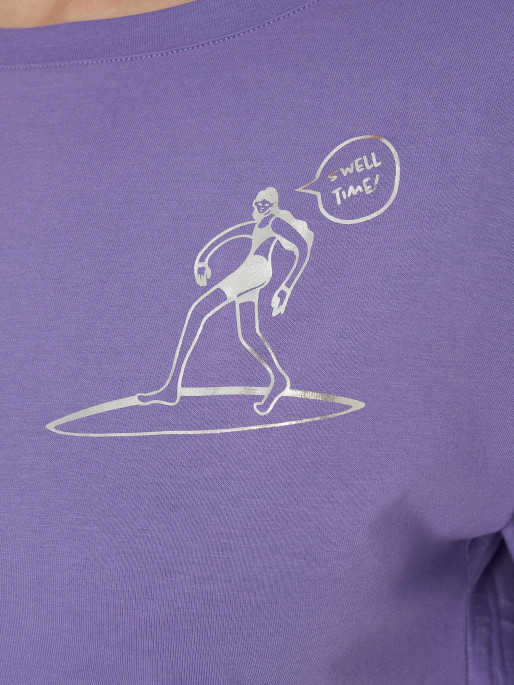 TERMIT Κοντομάνικη Μπλούζα Surf Female Burnout T-shirt