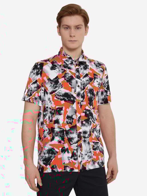 TERMIT Πουκάμισο Viscose Mens SS Shirt