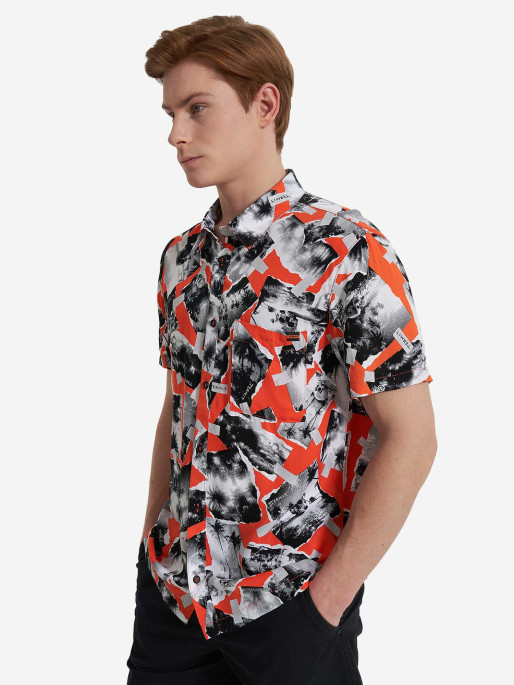 TERMIT Πουκάμισο Viscose Mens SS Shirt