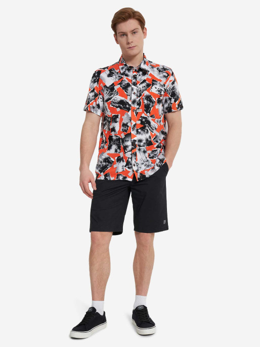 TERMIT Πουκάμισο Viscose Mens SS Shirt