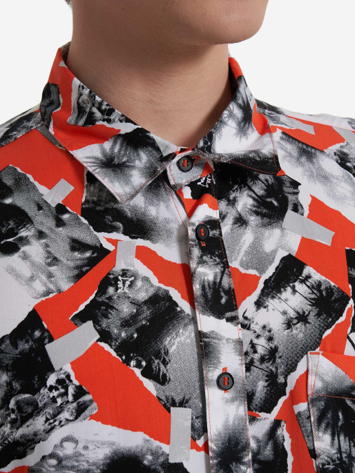 TERMIT Πουκάμισο Viscose Mens SS Shirt