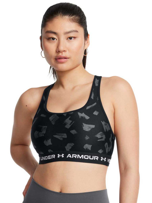 UNDER ARMOUR Bustiera sport Crossback Mid Print