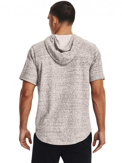 UNDER ARMOUR RIVAL TERRY LC SS HD Short Sleeve Hoodie