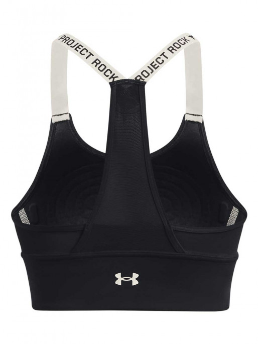 Womens sports bra with support Under Armour PJT ROCK INFTY MID BRA