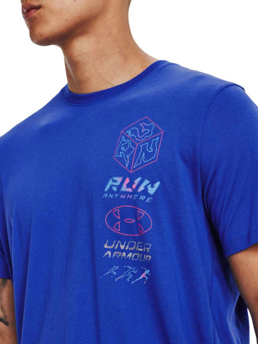 UNDER ARMOUR Тениска RUN ANYWHERE TEE v2