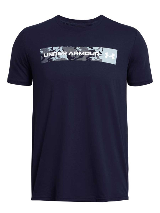 UNDER ARMOUR Κοντομάνικη Μπλούζα CAMO CHEST STRIPE