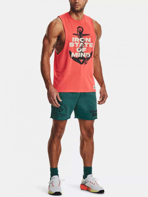 UNDER ARMOUR Αμάνικη Μπλούζα PJT ROCK IRON MUSCLE