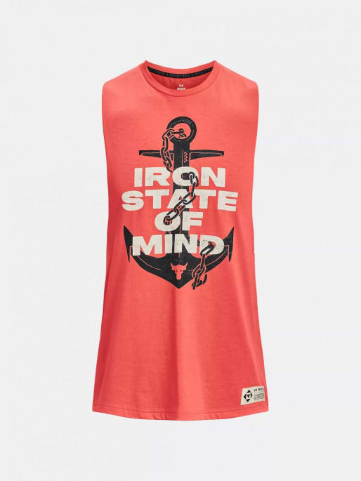 UNDER ARMOUR Αμάνικη Μπλούζα PJT ROCK IRON MUSCLE