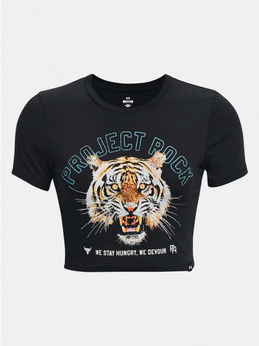 UNDER ARMOUR Κοντομάνικη Μπλούζα Pjt Rock Crop