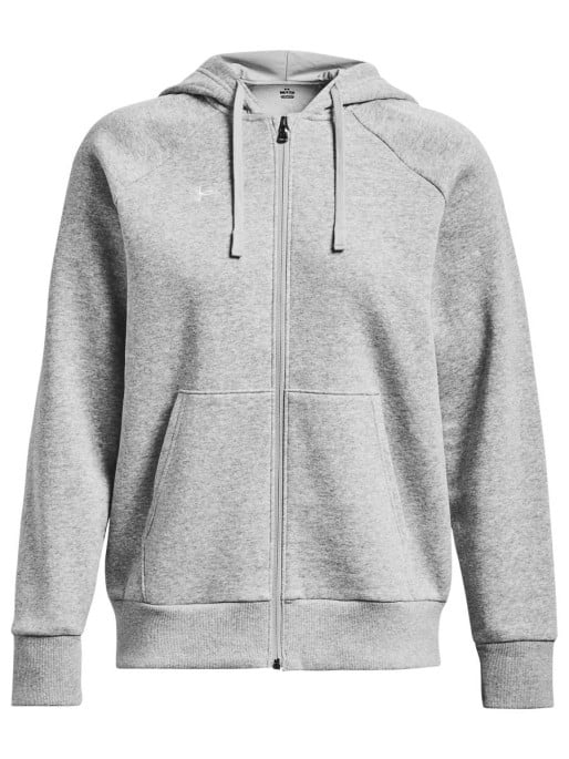 Under armour white store zip up hoodie