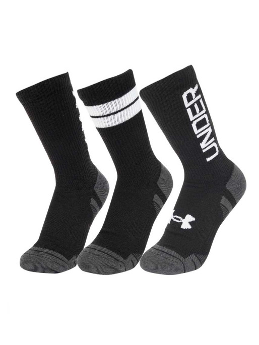 UNDER ARMOUR Sosete Perf Tech Nov 3pk Crew