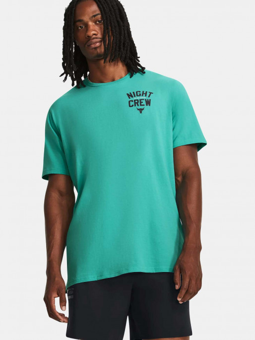 UNDER ARMOUR Tricou Pjt Rock Night Crew Ss