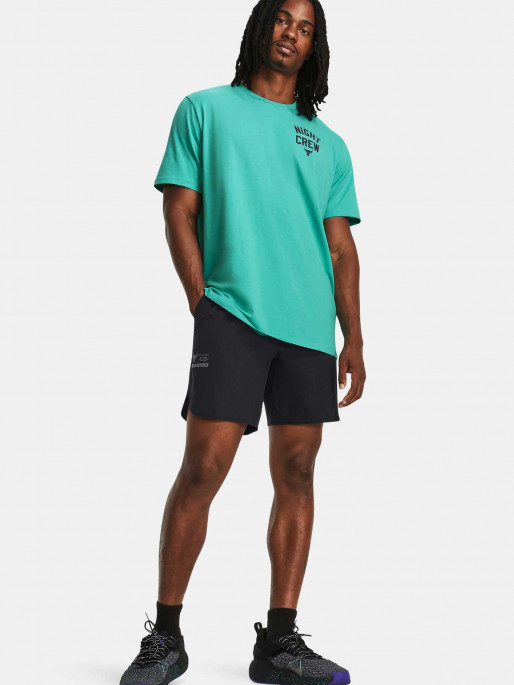 UNDER ARMOUR Tricou Pjt Rock Night Crew Ss