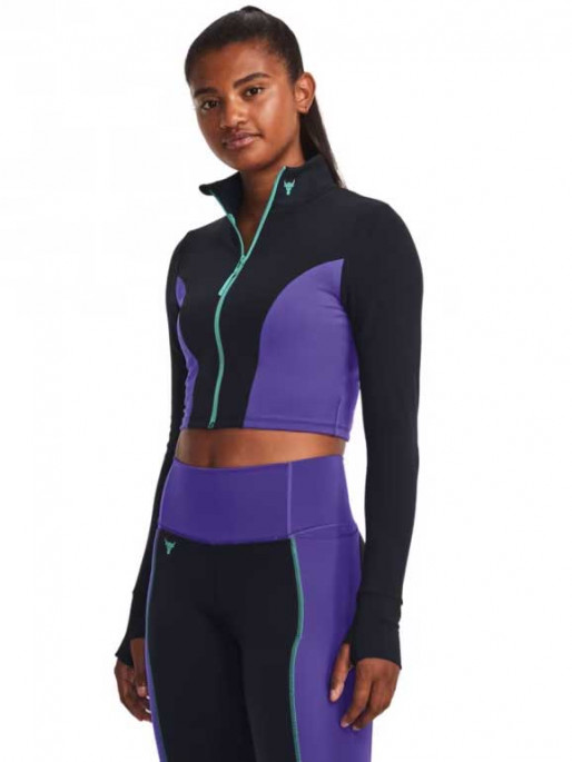 UNDER ARMOUR Hoodie Pjt Rck LetsGo Crop FZ