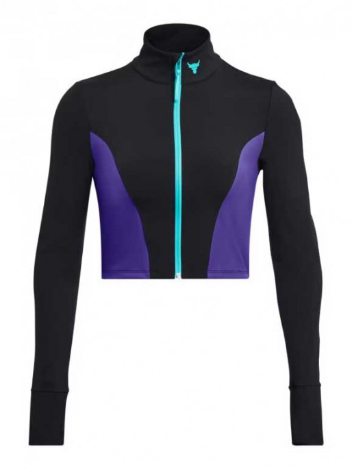 UNDER ARMOUR Hoodie Pjt Rck LetsGo Crop FZ