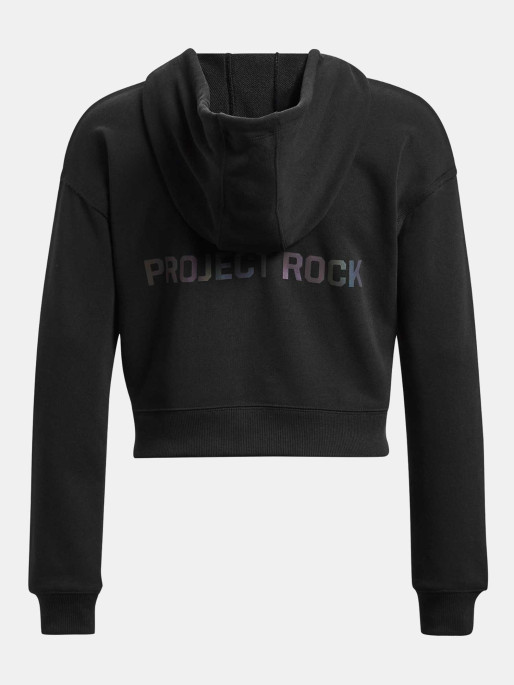 Under Armour Women's Project Rock Heavyweight Terry Full-Zip Hoodie