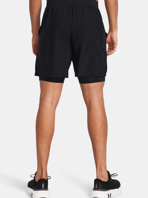 UNDER ARMOUR UA LAUNCH 7 2-IN-1 SHORTS