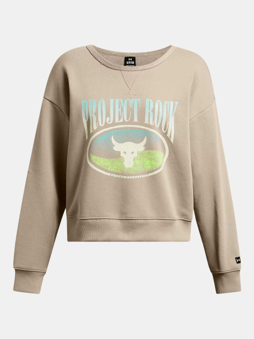 UNDER ARMOUR Pjt Rck HW Terry LS Q1 Top