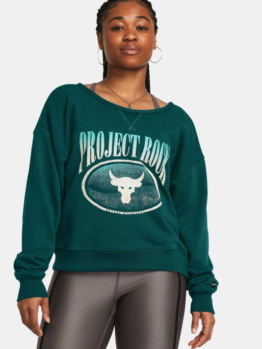 UNDER ARMOUR Pjt Rck HW Terry LS Q1 Top