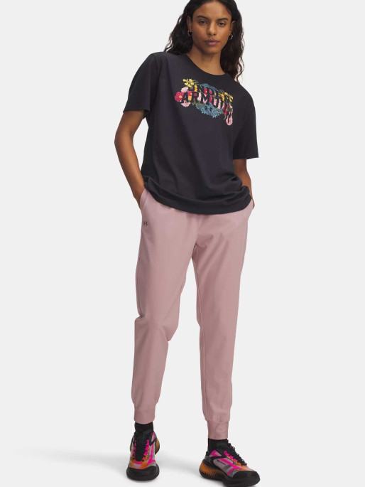 UNDER ARMOUR Αθλητικό Παντελόνι UA Rival Hi Rise Woven Pant