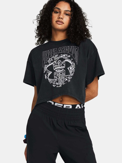 UNDER ARMOUR UA HW Dusk to Dawn Crop SS T-shirt