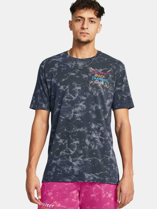 UNDER ARMOUR Κοντομάνικη Μπλούζα UA Pjt Rck TC AOP Graphic SS