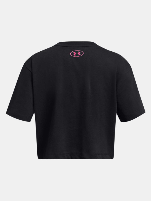 UNDER ARMOUR Pjt Rck Girls Campus Crop T T-shirt