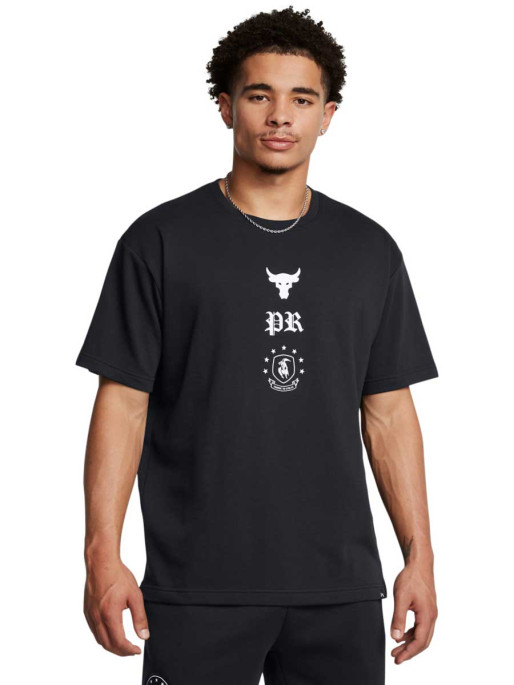 UNDER ARMOUR Κοντομάνικη Μπλούζα Project Rock Terry Top