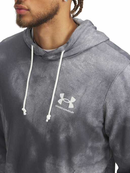 UNDER ARMOUR Суитшърт Rival Terry AOP Hood Q1