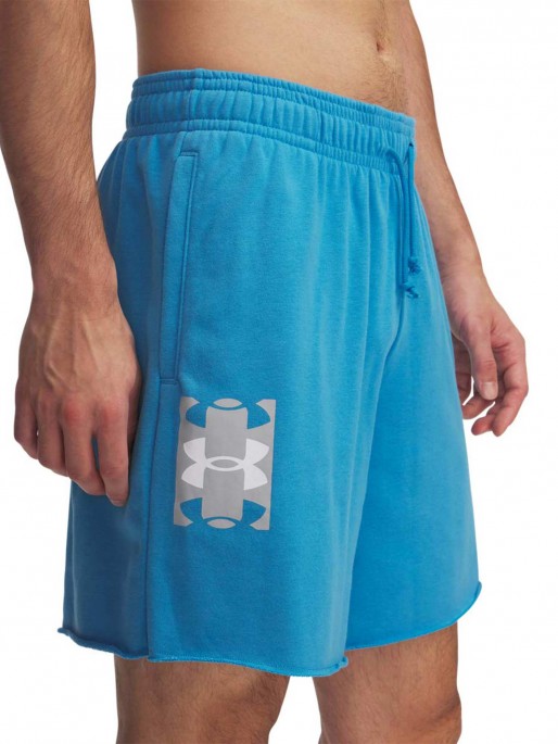 UNDER ARMOUR Pantaloni scurti Rival Terrylogo8inshort
