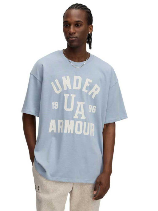UNDER ARMOUR Κοντομάνικη Μπλούζα UA Heavyweight Varsity