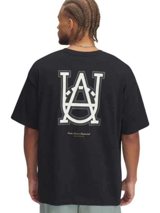 UNDER ARMOUR Κοντομάνικη Μπλούζα UA Heavyweight Hoops Courtside