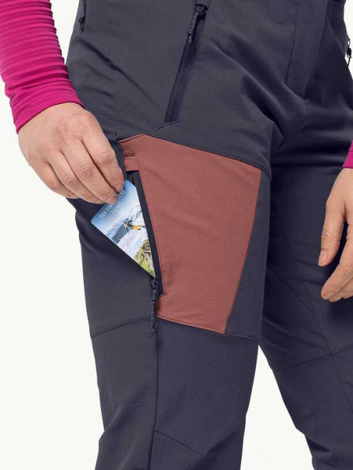 JACK WOLFSKIN Pantaloni Glastal Winter W