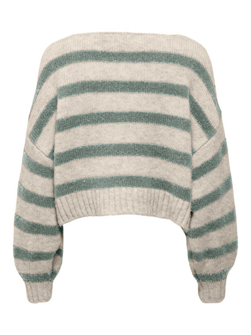 ONLY ONLAYA LIFE L/S BOATNECK PULL CC KNT Sweater