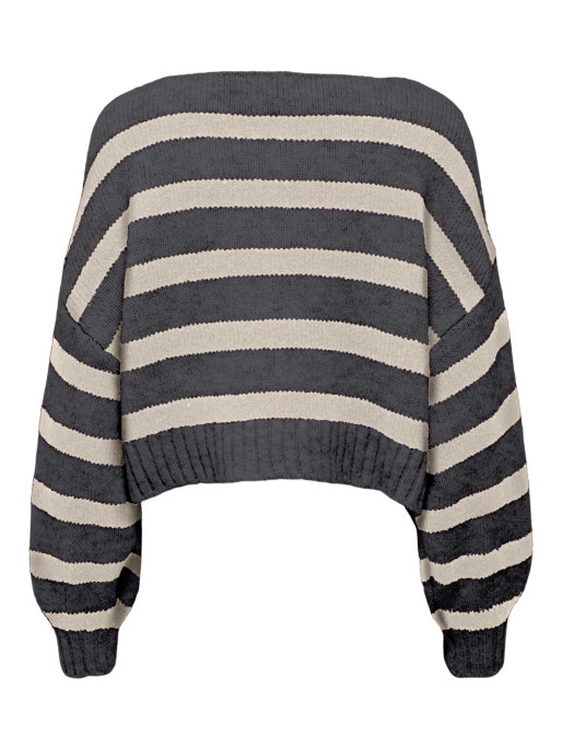 ONLY ONLAYA LIFE L/S BOATNECK PULL CC KNT Sweater