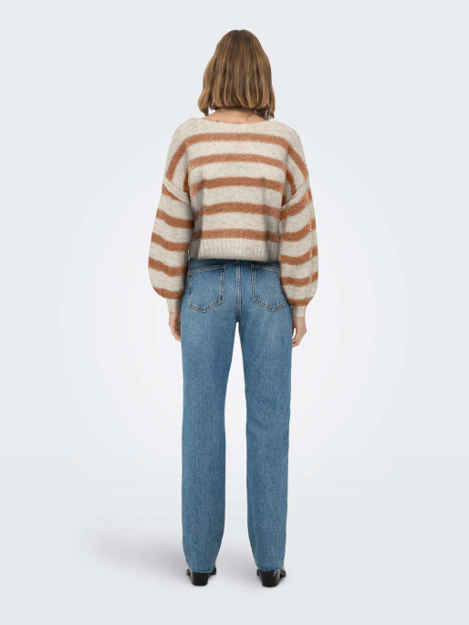 ONLY ONLAYA LIFE L/S BOATNECK PULL CC KNT Sweater