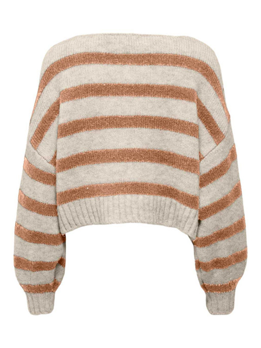 ONLY ONLAYA LIFE L/S BOATNECK PULL CC KNT Sweater