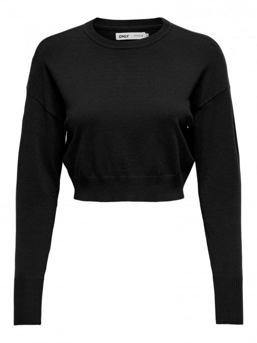 ONLY Polover Onlibi Ls Cropped Cc Knt