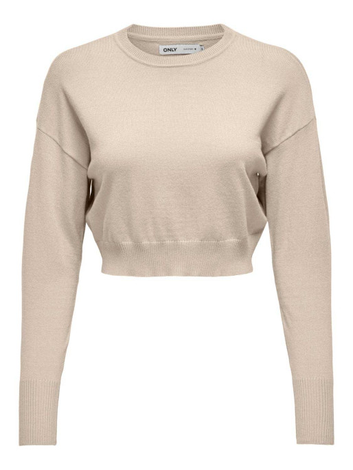 ONLY Polover Onlibi Ls Cropped Cc Knt