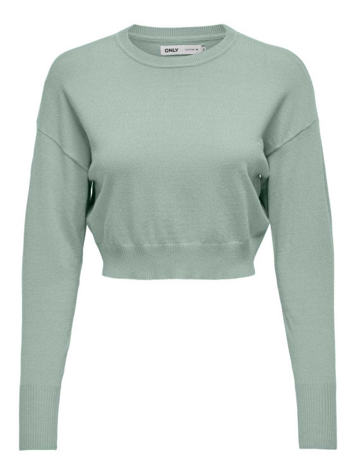 ONLY Polover Onlibi Ls Cropped Cc Knt