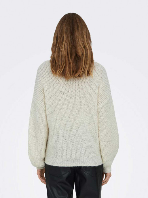 ONLY ONLALISA LIFE L/S STRUC HIGH NECK CC KNT Sweater
