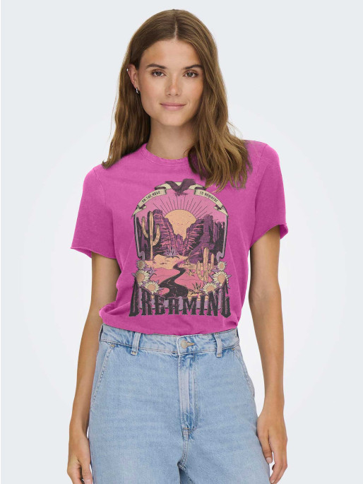 ONLY Tricou Onllucky Life