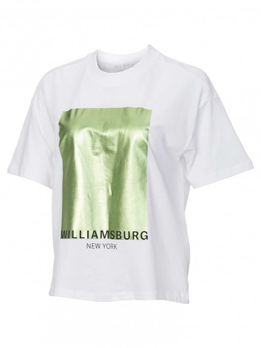 ONLY ONLSTINE S/S FOIL TOP BOX JRS T-shirt