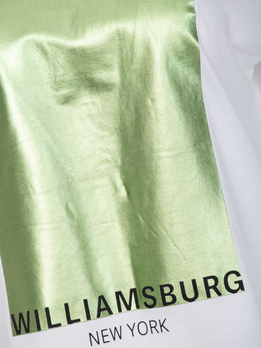 ONLY ONLSTINE S/S FOIL TOP BOX JRS T-shirt