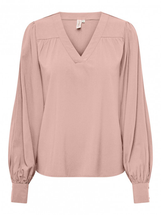ONLY Camasa Onlella Ls V-Neck Top Wvn