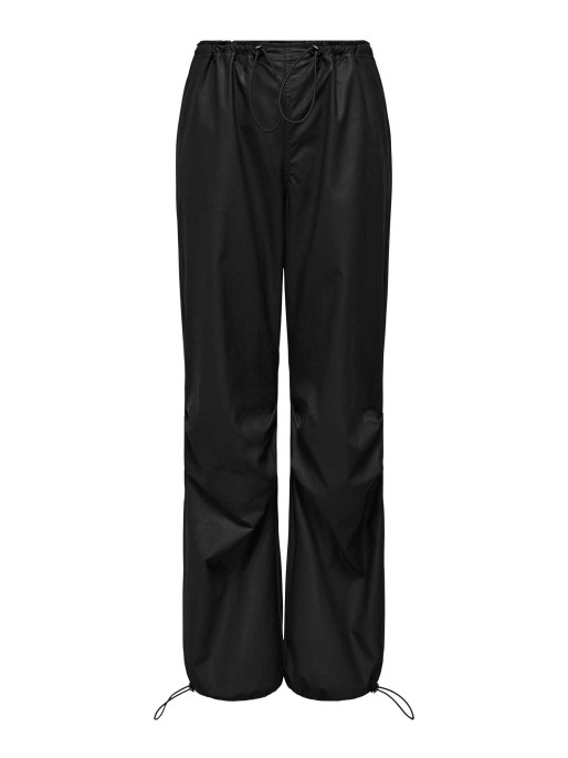 ONLY ONLECHO-MADY MW PARACHUTE FAUX LEA PANTS