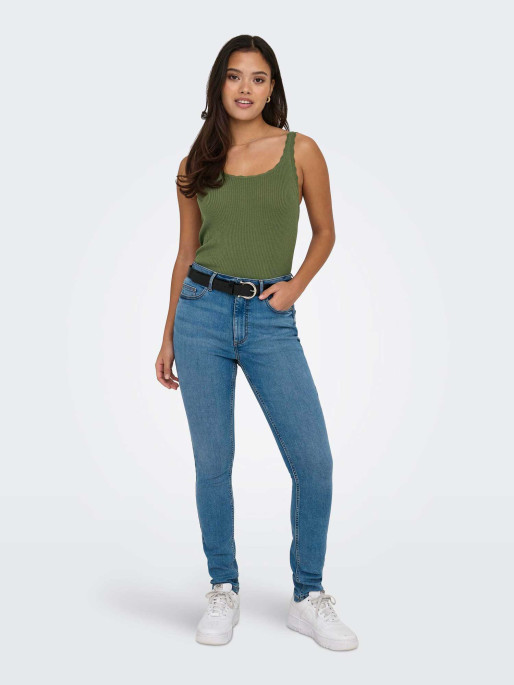 ONLY Αμάνικη Μπλούζα KNITTED TOP