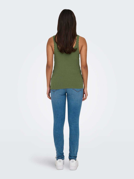 ONLY Αμάνικη Μπλούζα KNITTED TOP