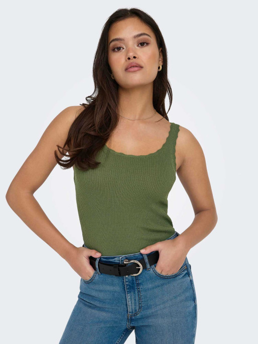 ONLY Αμάνικη Μπλούζα KNITTED TOP