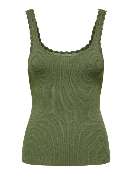 ONLY Αμάνικη Μπλούζα KNITTED TOP